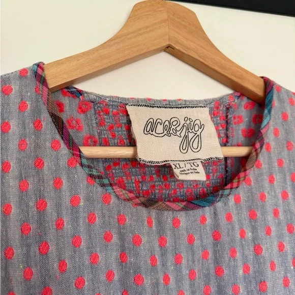 Ace & Jig Colorful Checkered Midi Dress - Picture 7 of 8